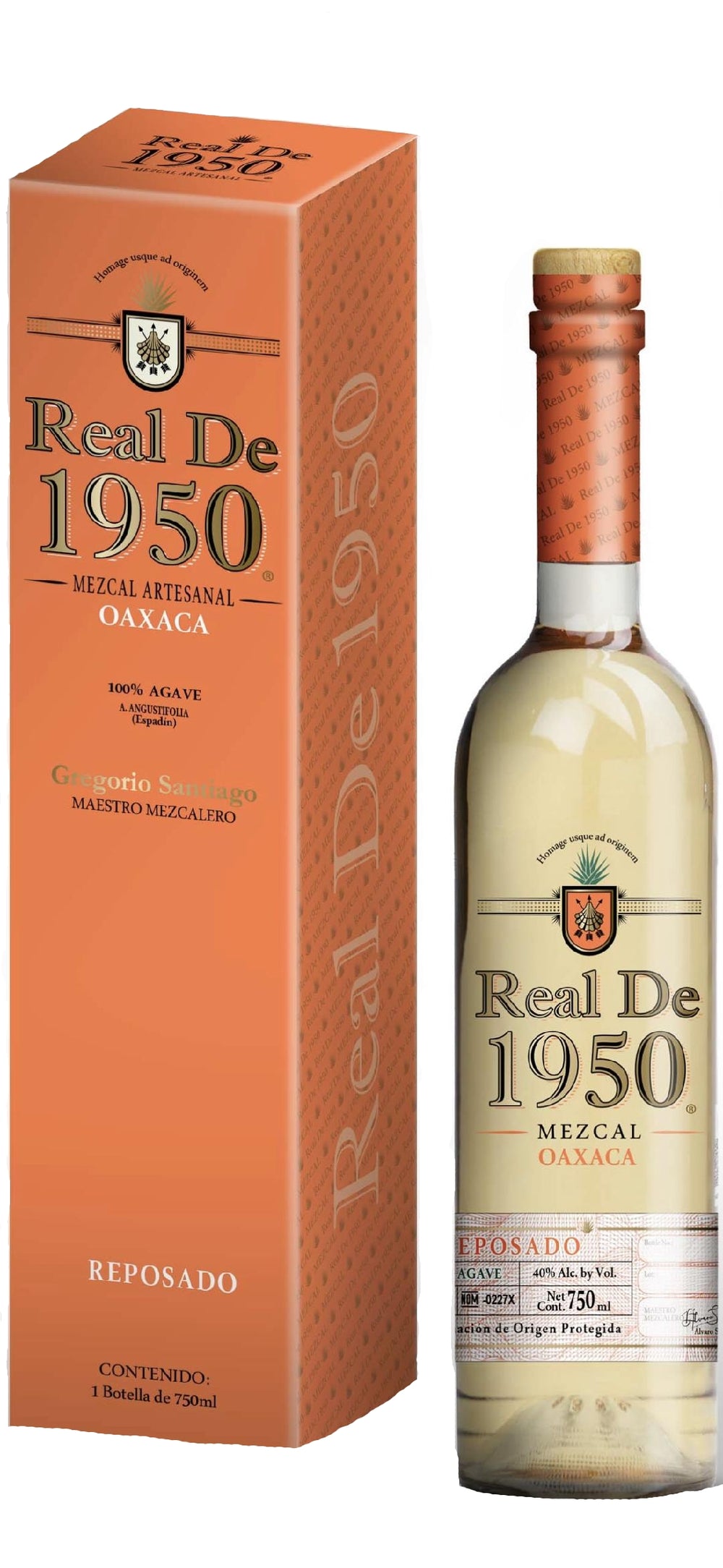 MEZCAL REAL DE 1950 REPOSADO